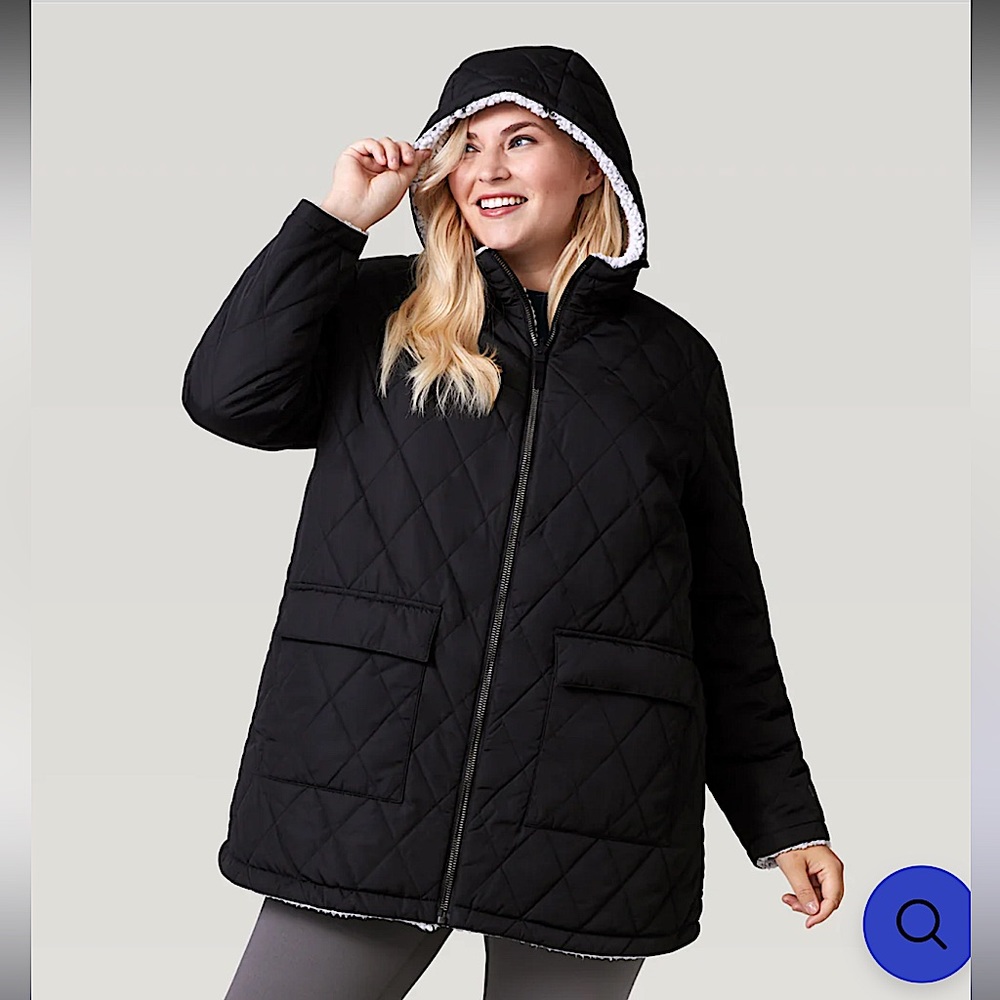 Free Country Sherpa Lined Reversible Jacket
